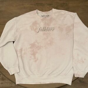 Official Taylor Swift Folklore Sweater